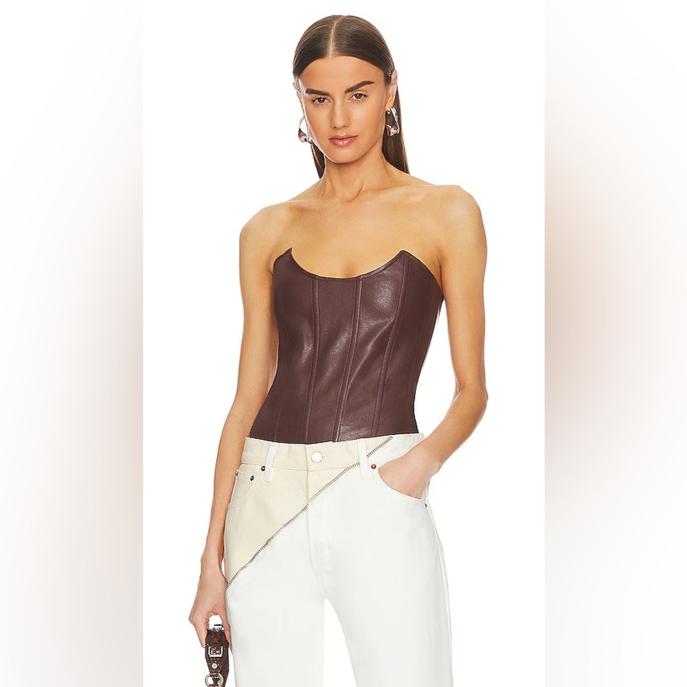 Leia Corset in Brown